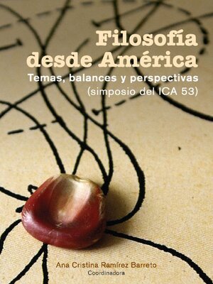 cover image of Filosofía desde América